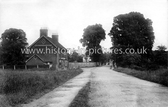 The Dip between Hornchurch and Upminster, Essex. c.1905.